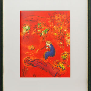 Marc Chagall - DAPHNIS UND CHLOÉ - SOMMERMITTAG - Offsetlithographie im Designra...