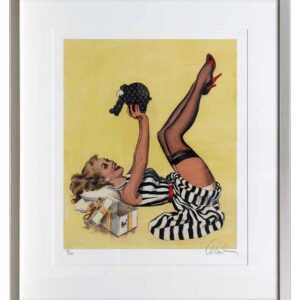 Otto Waalkes - LEGS UP - original Grafik handsigniert