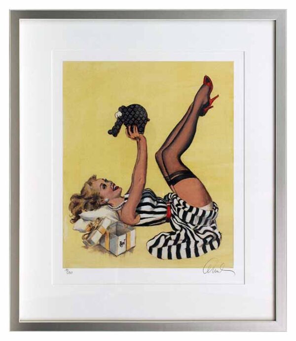 Otto Waalkes - LEGS UP - original Grafik handsigniert