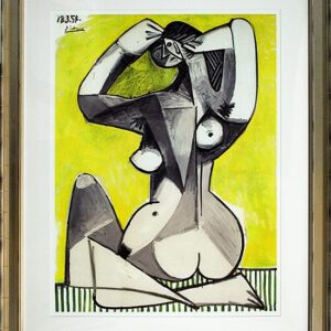 Picasso " Nue Accroupie "