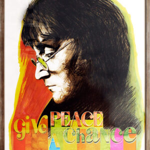 Thomas Jankowski - GIVE PEACE A CHANCE - JOHN LENNON  - Original Mischtechnik (U...