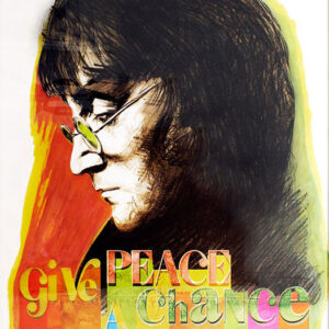 Thomas Jankowski - GIVE PEACE A CHANCE - JOHN LENNON  - Original Mischtechnik (U...