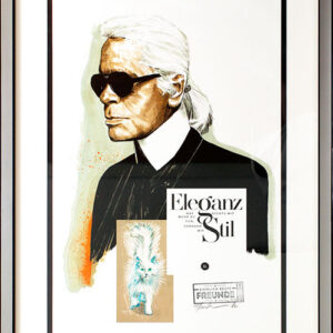 Thomas Jankowski - KARL LAGERFELD - original MISCHTECHNIK