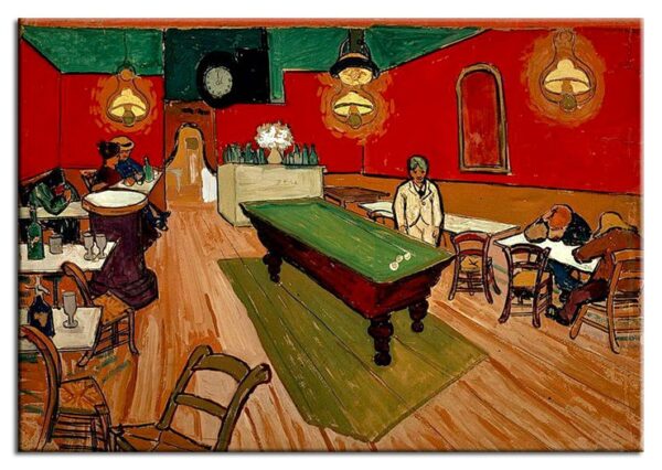 Vincent van Gogh - Das Nachtcafe -100 x 140 cm