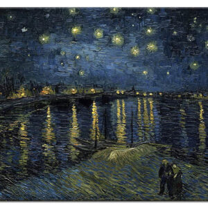 Vincent van Gogh - Sternennacht über der Rhone-30 x 40 cm